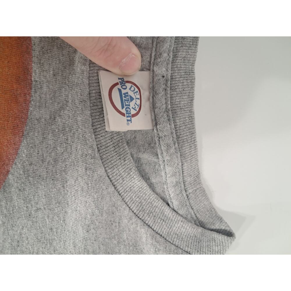 Tune Squad Shirt Large Gray Looney Tunes Space Jam Delta Tee - Picture 2 of 6